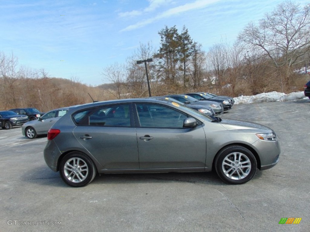 2011 Forte EX 5 Door - Titanium Silver / Black photo #2