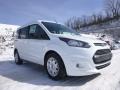 Frozen White 2015 Ford Transit Connect XLT Wagon