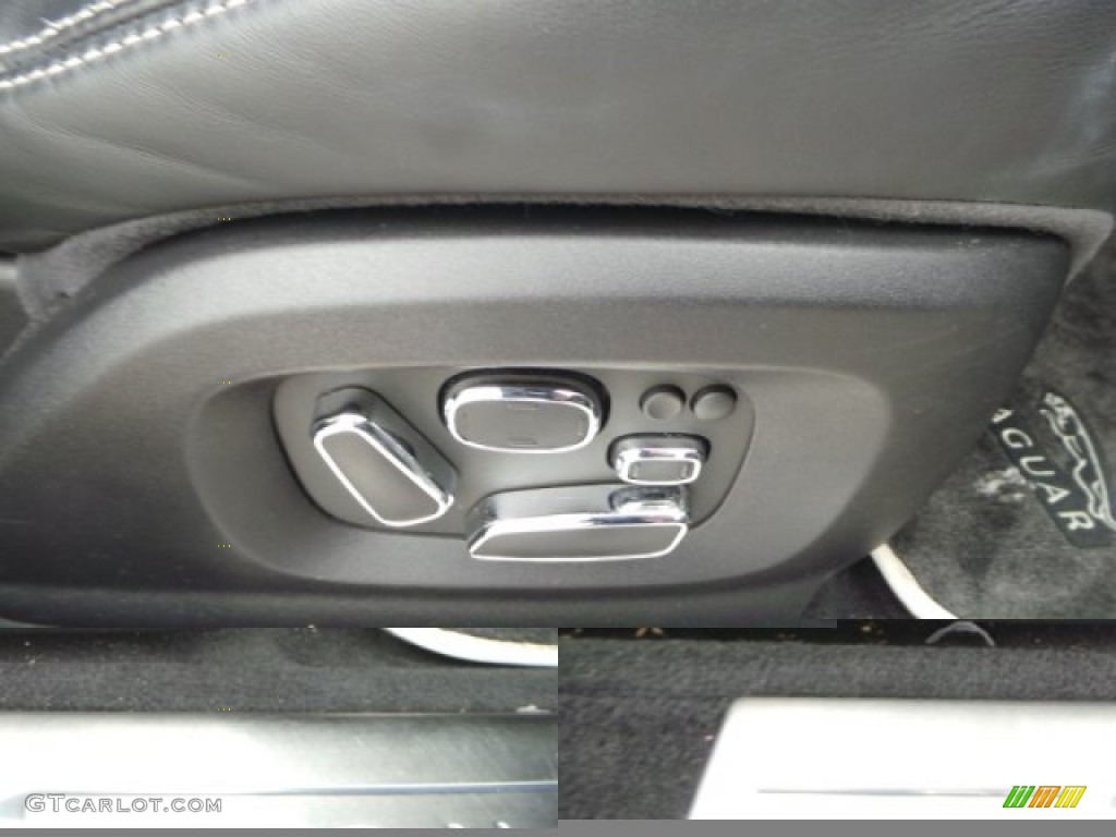 2011 XJ XJL Supercharged - Liquid Silver Metallic / Jet Black/Ivory photo #33