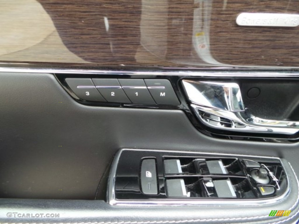 2011 XJ XJL Supercharged - Liquid Silver Metallic / Jet Black/Ivory photo #47