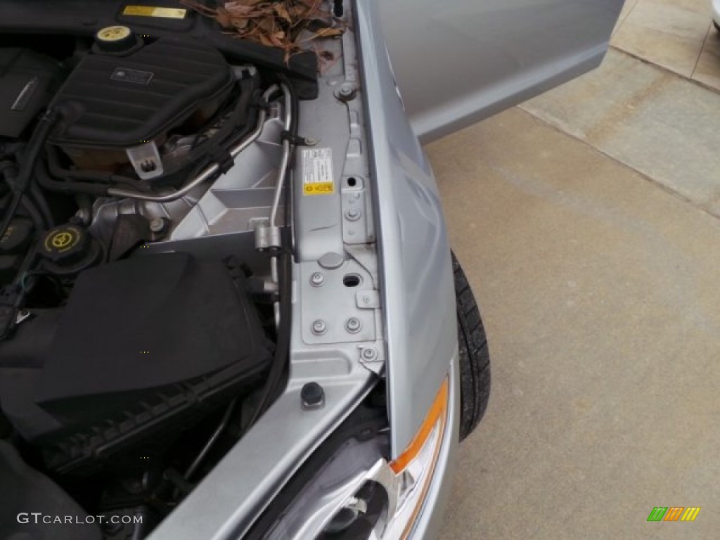 2011 XJ XJL Supercharged - Liquid Silver Metallic / Jet Black/Ivory photo #66