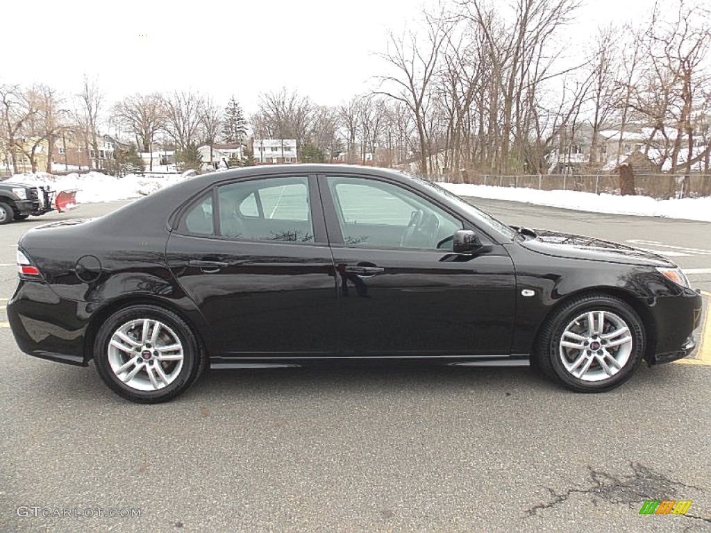 2011 9-3 2.0T Sport Sedan - Black / Black photo #6