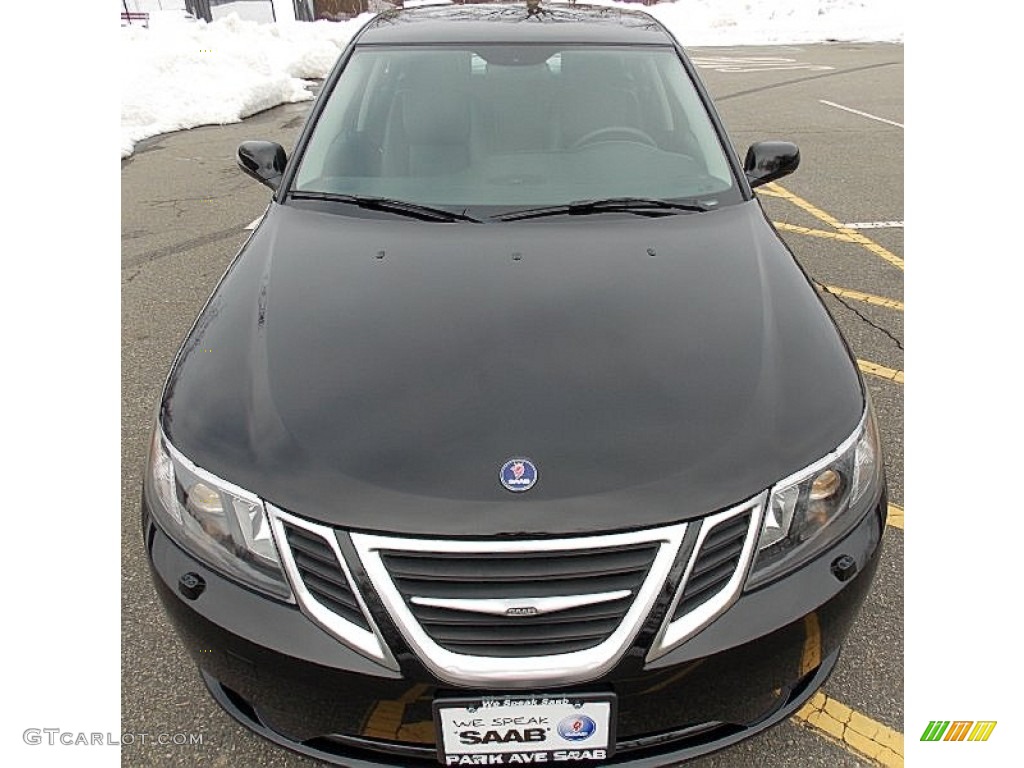 2011 9-3 2.0T Sport Sedan - Black / Black photo #9