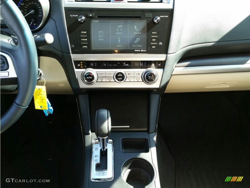 2015 Legacy 2.5i Limited - Crystal White Pearl / Warm Ivory photo #15