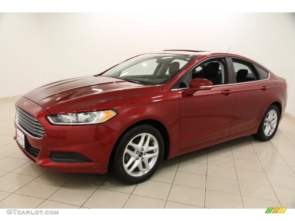Ruby Red Metallic 2013 Ford Fusion SE Exterior Photo #101821053