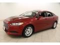 Ruby Red Metallic 2013 Ford Fusion SE Exterior