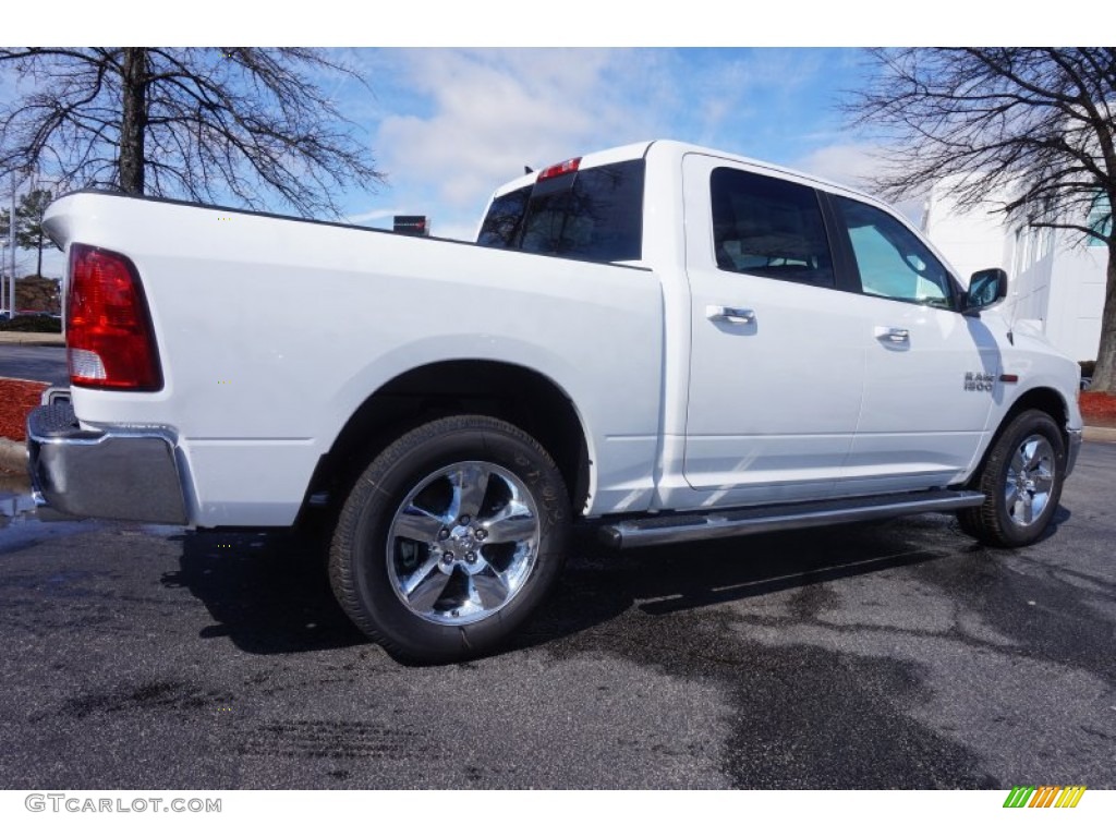 2015 1500 Lone Star Crew Cab - Bright White / Canyon Brown/Light Frost photo #3