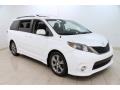 Super White 2011 Toyota Sienna SE