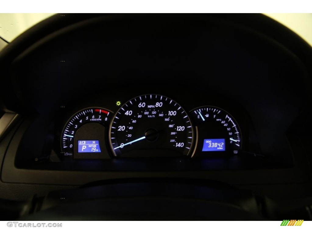 2012 Toyota Camry LE Gauges Photo #101822219
