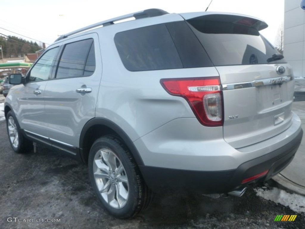 2015 Explorer XLT 4WD - Ingot Silver / Charcoal Black photo #3