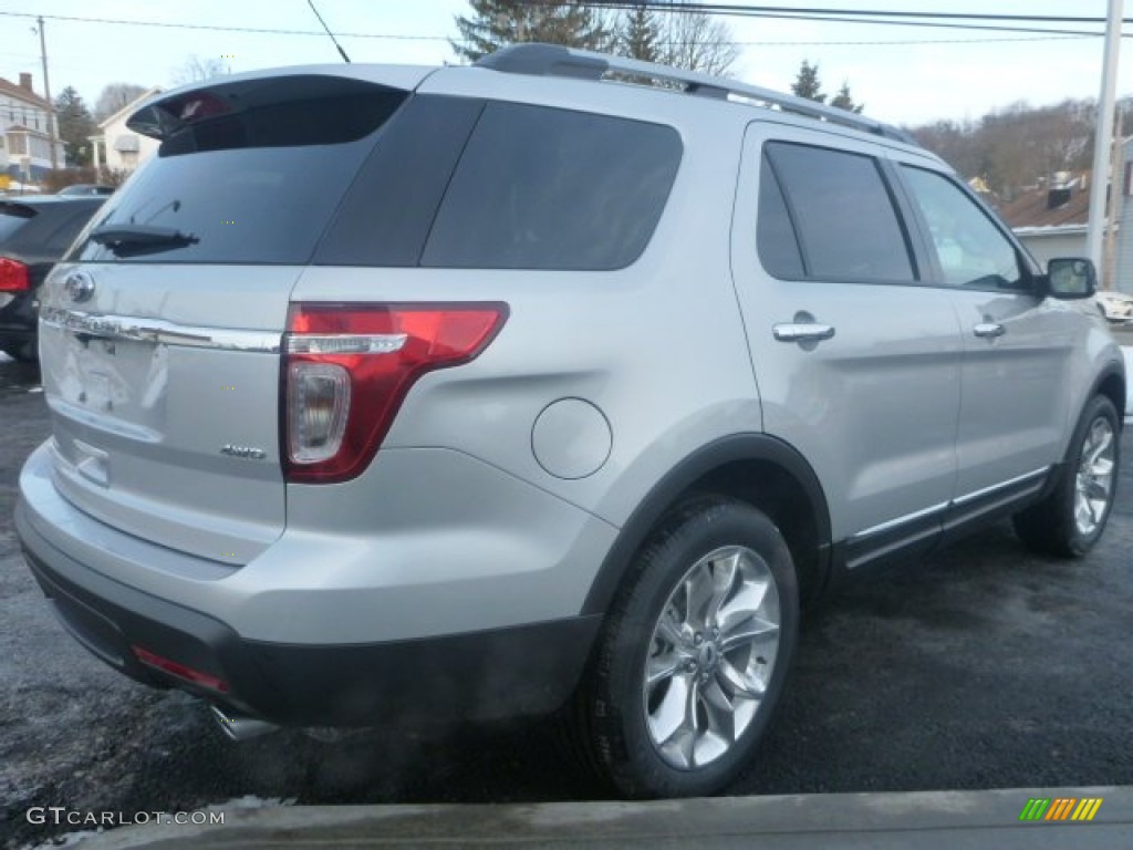 2015 Explorer XLT 4WD - Ingot Silver / Charcoal Black photo #6