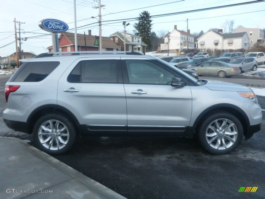 2015 Explorer XLT 4WD - Ingot Silver / Charcoal Black photo #7