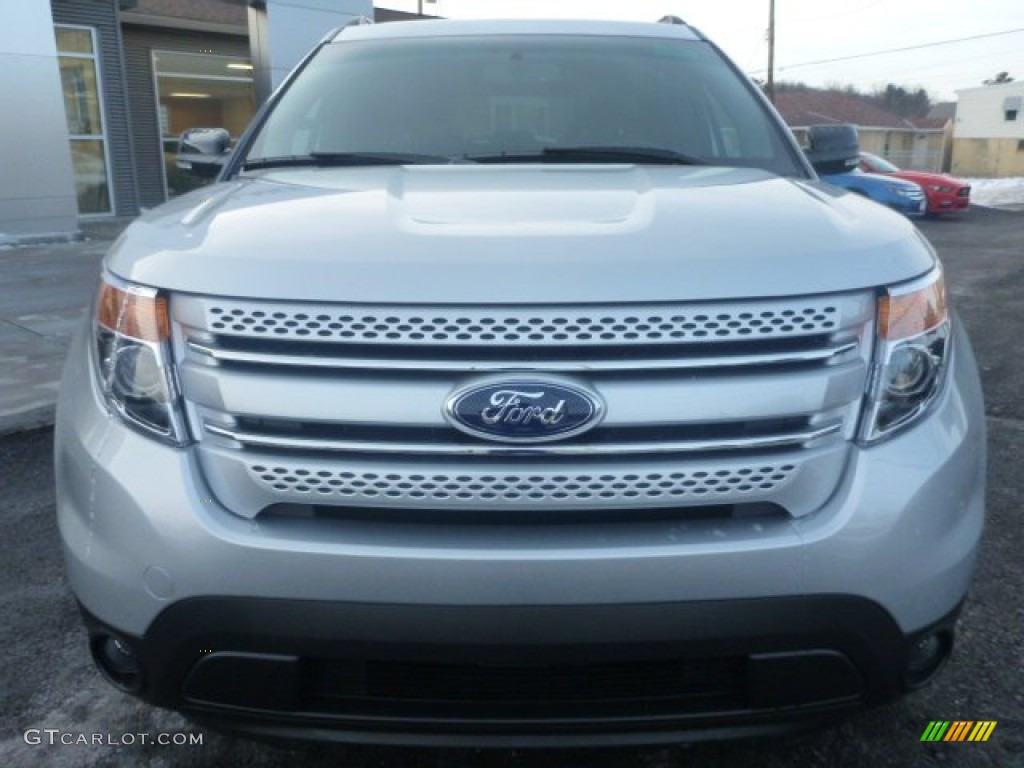 2015 Explorer XLT 4WD - Ingot Silver / Charcoal Black photo #9