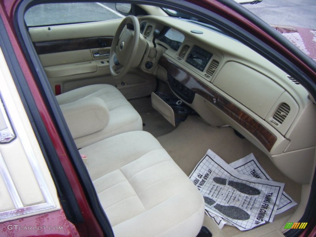 2006 Grand Marquis GS - Dark Toreador Red Metallic / Light Camel photo #14