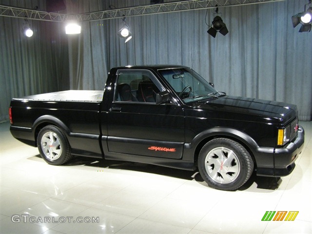 1991 GMC Syclone Black / Black with Red Piping, Right Side 1991 GMC Syclone Standard Syclone Model Parts