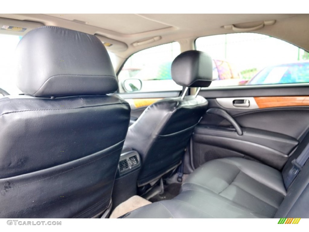 Graphite Interior 2004 Infiniti M 45 Photo #101825324
