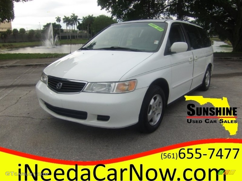 2001 Odyssey EX - Taffeta White / Quartz photo #1