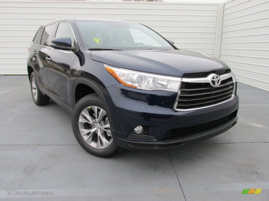 2015 Highlander LE - Nautical Blue Metallic / Ash photo #1