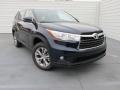 2015 Nautical Blue Metallic Toyota Highlander LE  photo #1