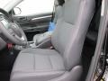 2015 Toyota Highlander Black Interior Front Seat Photo