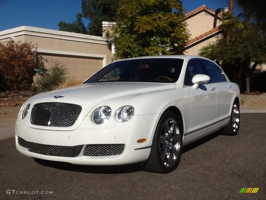 2006 Continental Flying Spur  - Glacier White / Cognac photo #1
