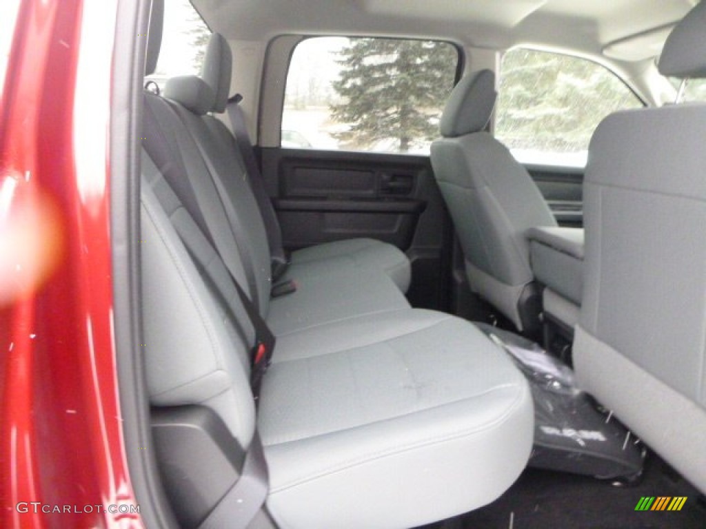 2015 1500 Express Crew Cab 4x4 - Deep Cherry Red Crystal Pearl / Black/Diesel Gray photo #12