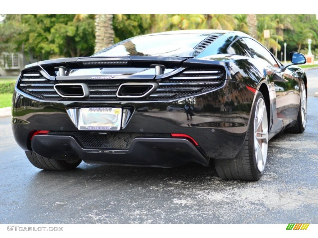 2012 MP4-12C  - Special Carbon Black / Carbon Black photo #21