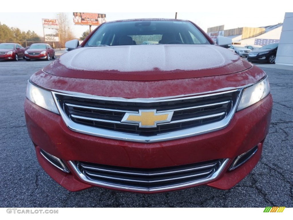 2015 Impala LTZ - Red Rock Metallic / Jet Black/Dark Titanium photo #2
