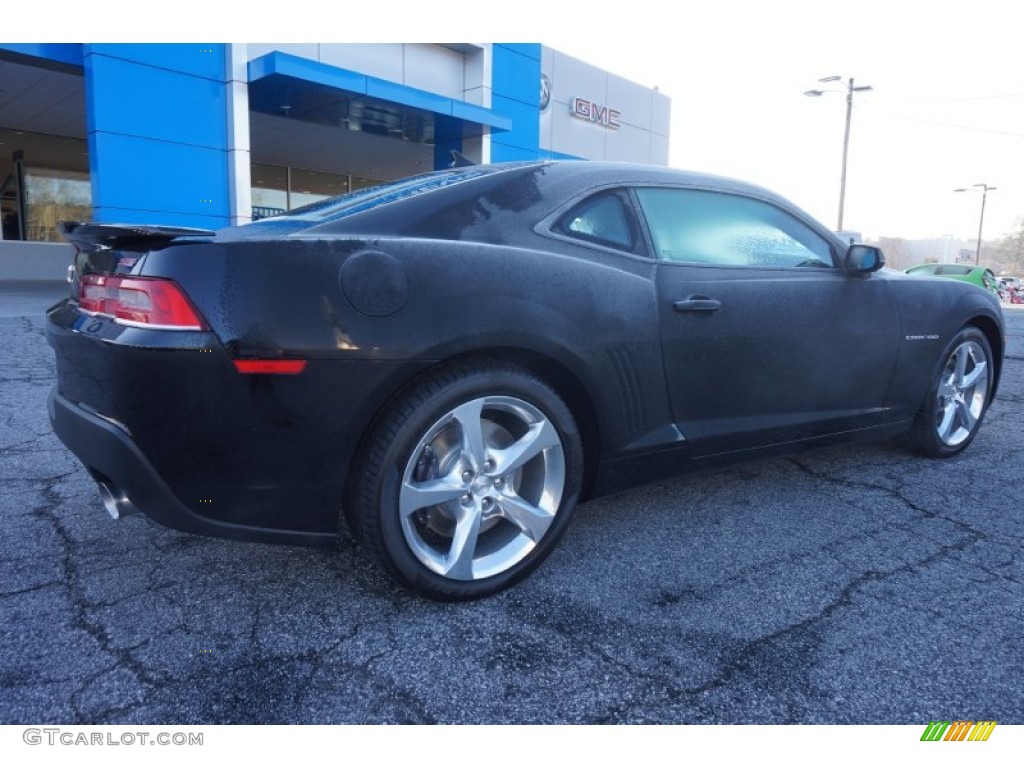 2015 Camaro SS/RS Coupe - Black / Black photo #7