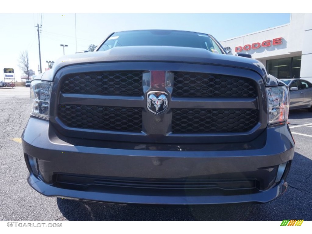 2015 1500 Express Crew Cab - Granite Crystal Metallic / Black/Diesel Gray photo #2