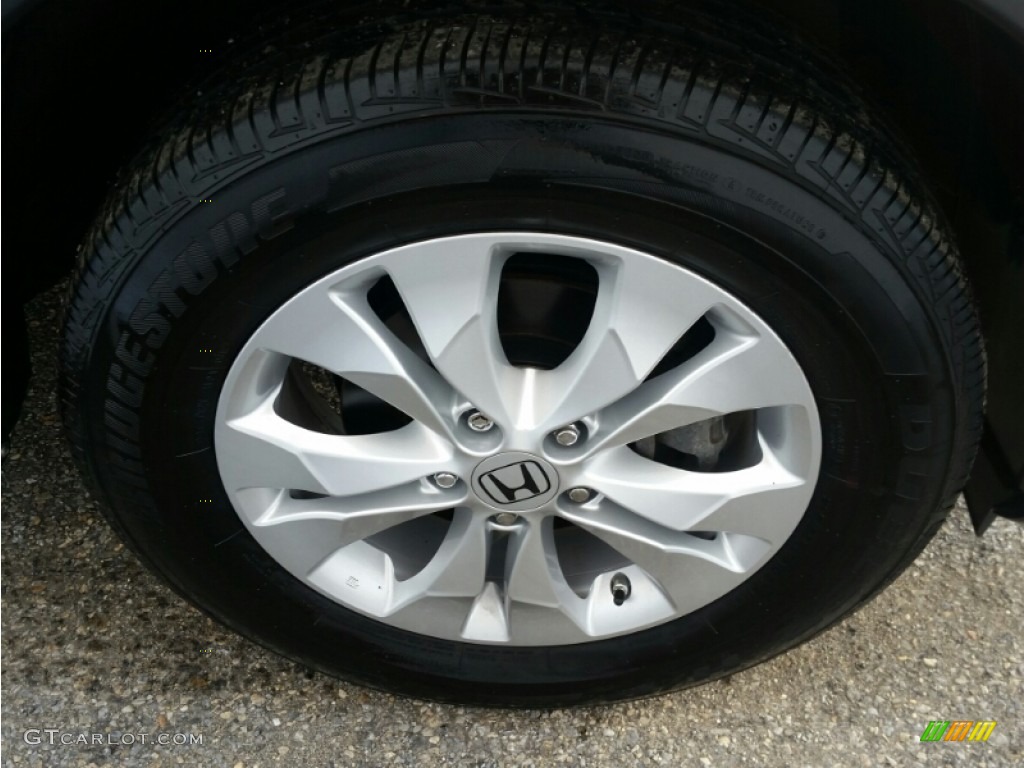 2012 CR-V EX-L 4WD - Polished Metal Metallic / Black photo #6