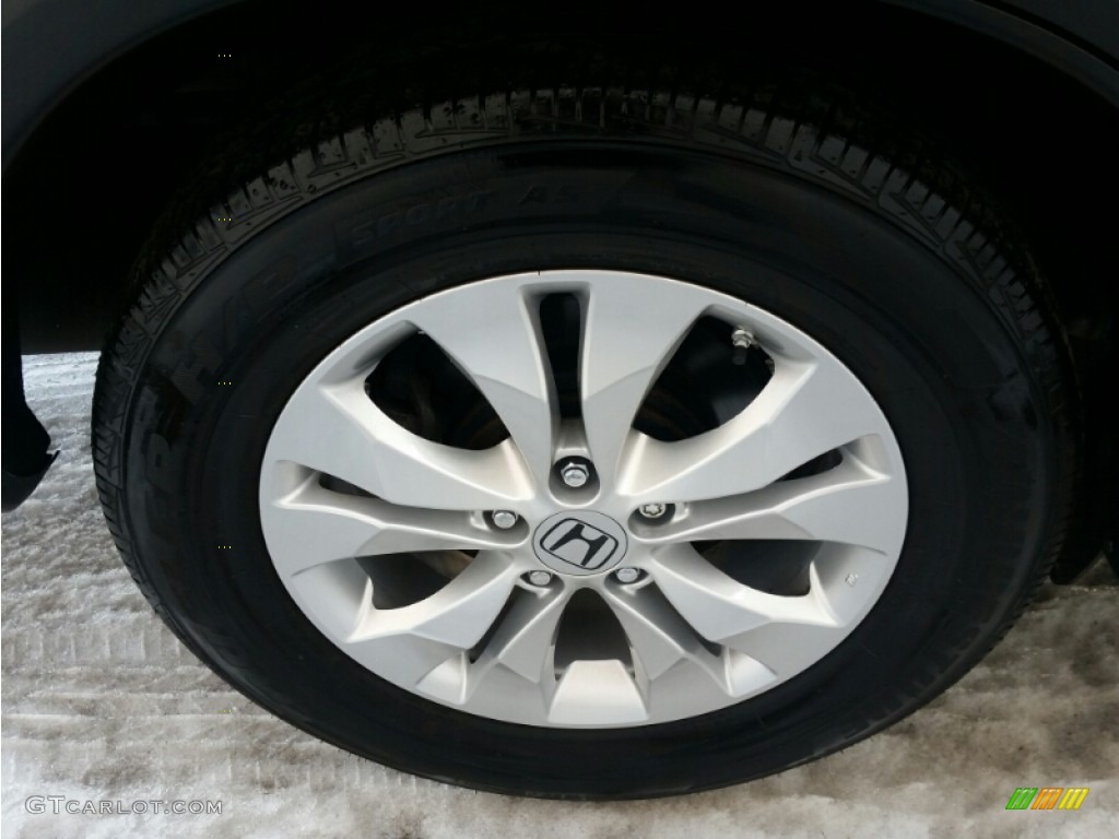 2012 CR-V EX-L 4WD - Polished Metal Metallic / Black photo #7