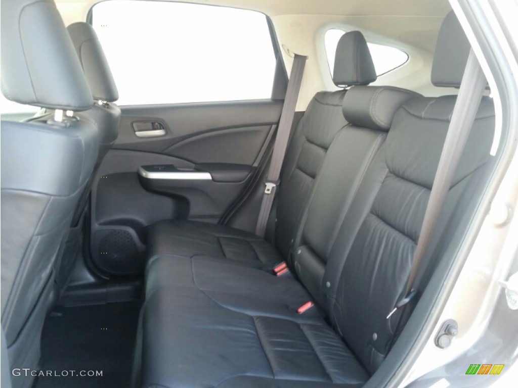 2012 CR-V EX-L 4WD - Polished Metal Metallic / Black photo #10