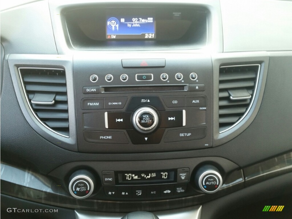 2012 CR-V EX-L 4WD - Polished Metal Metallic / Black photo #13