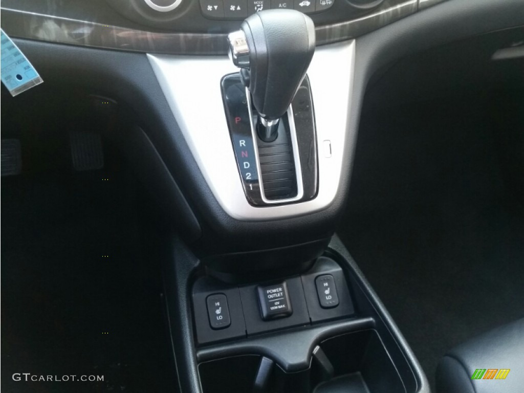 2012 CR-V EX-L 4WD - Polished Metal Metallic / Black photo #14