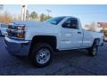 Summit White - Silverado 2500HD WT Regular Cab Photo No. 3