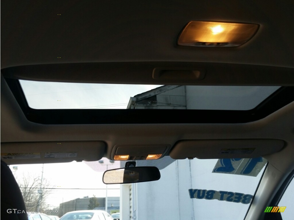 2012 CR-V EX-L 4WD - Polished Metal Metallic / Black photo #16