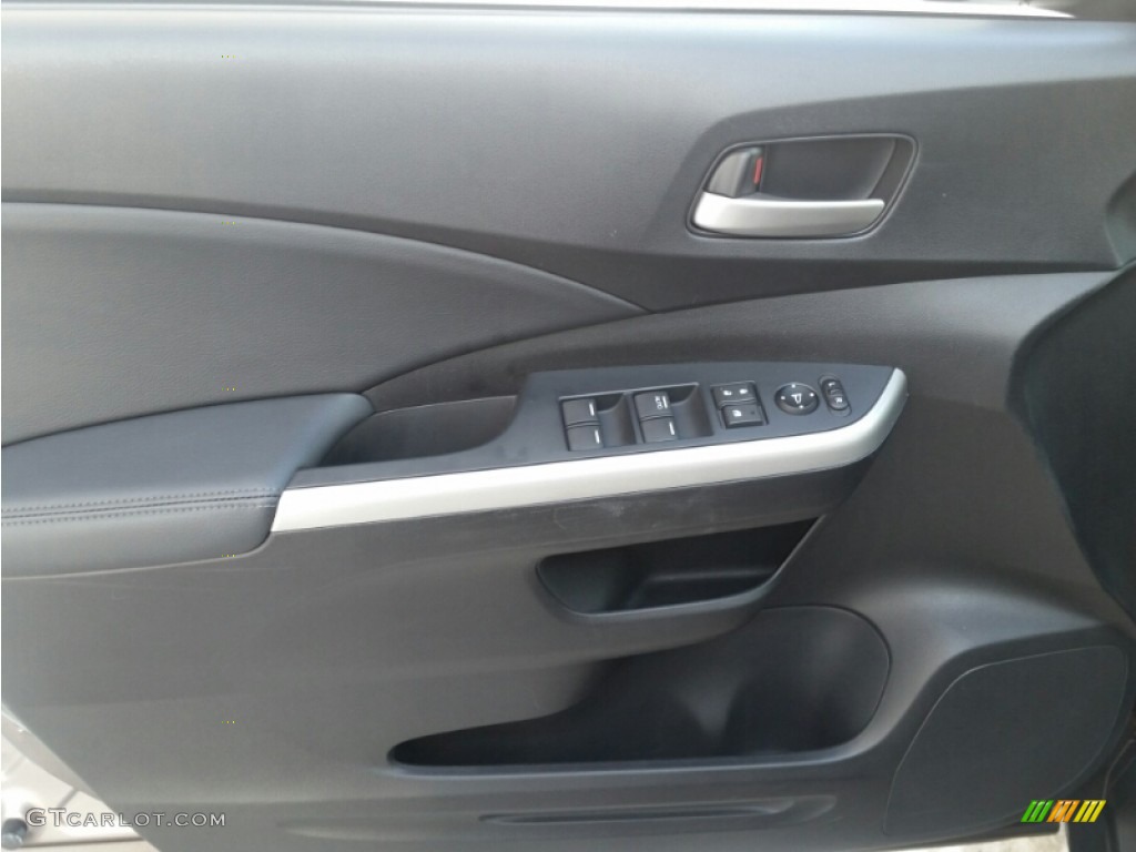 2012 CR-V EX-L 4WD - Polished Metal Metallic / Black photo #18