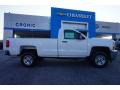 Summit White - Silverado 2500HD WT Regular Cab Photo No. 8