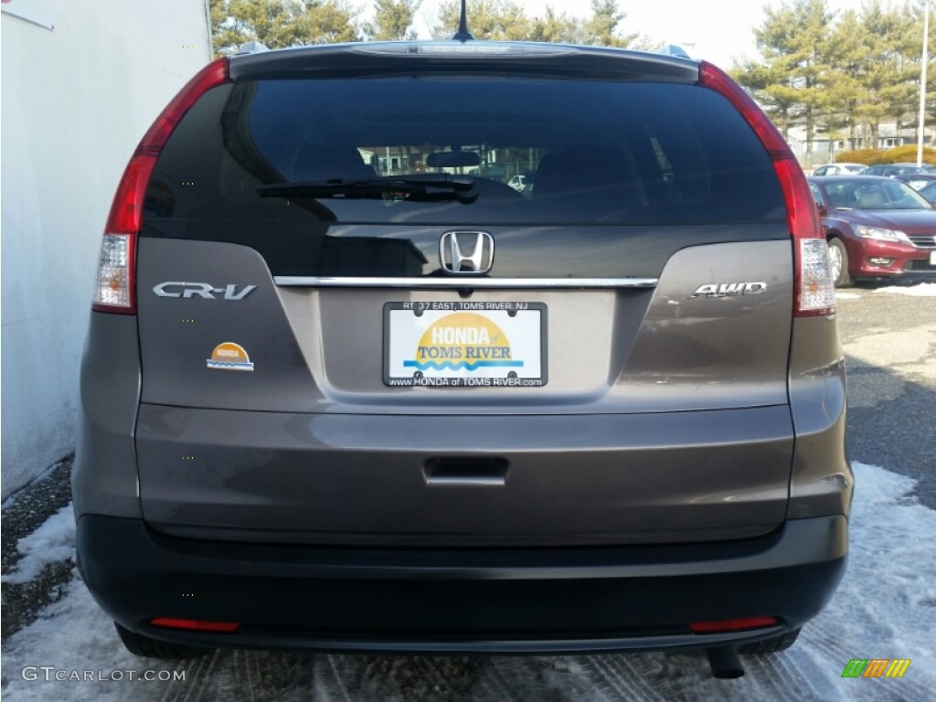 2012 CR-V EX-L 4WD - Polished Metal Metallic / Black photo #20