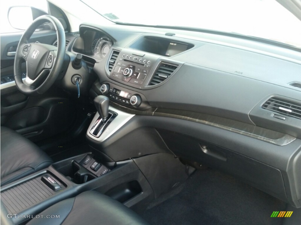 2012 CR-V EX-L 4WD - Polished Metal Metallic / Black photo #22