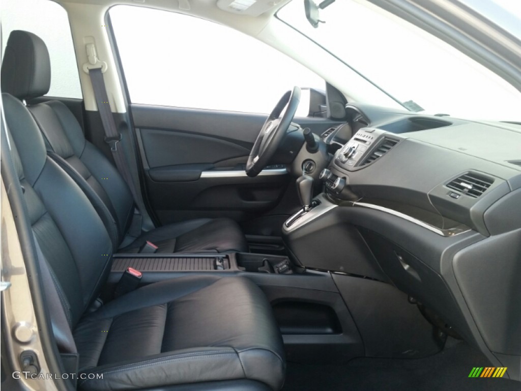 2012 CR-V EX-L 4WD - Polished Metal Metallic / Black photo #23