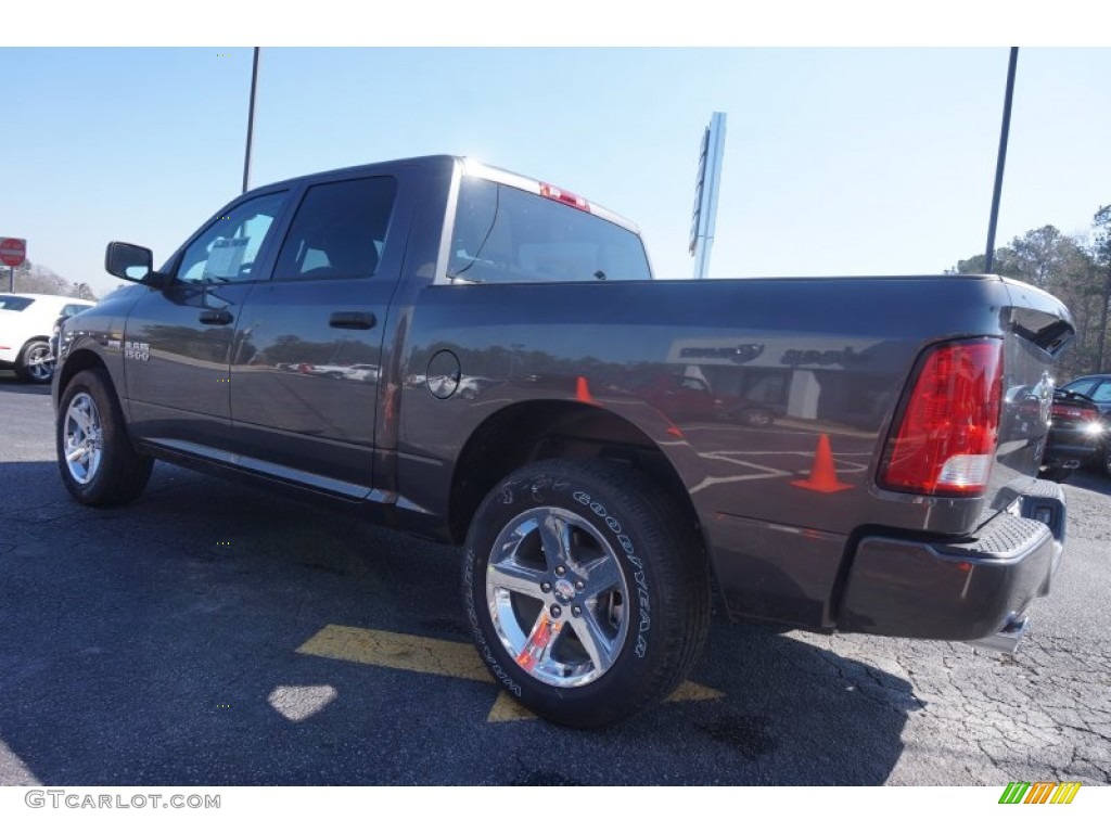 2015 1500 Express Crew Cab - Granite Crystal Metallic / Black/Diesel Gray photo #5