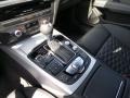 2015 Audi RS 7 Black Valcona w/Contrast Honeycomb Stitching Interior Transmission Photo