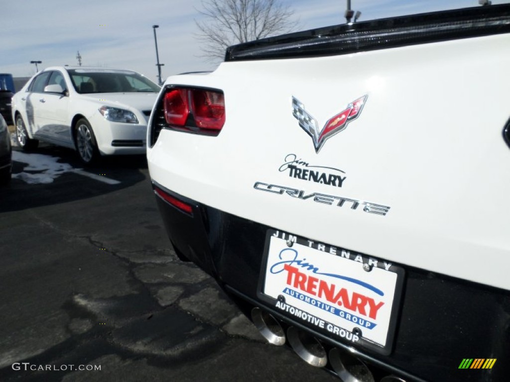 2015 Corvette Stingray Coupe - Arctic White / Jet Black photo #13