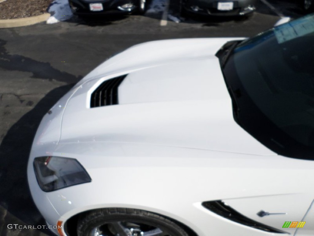 2015 Corvette Stingray Coupe - Arctic White / Jet Black photo #17