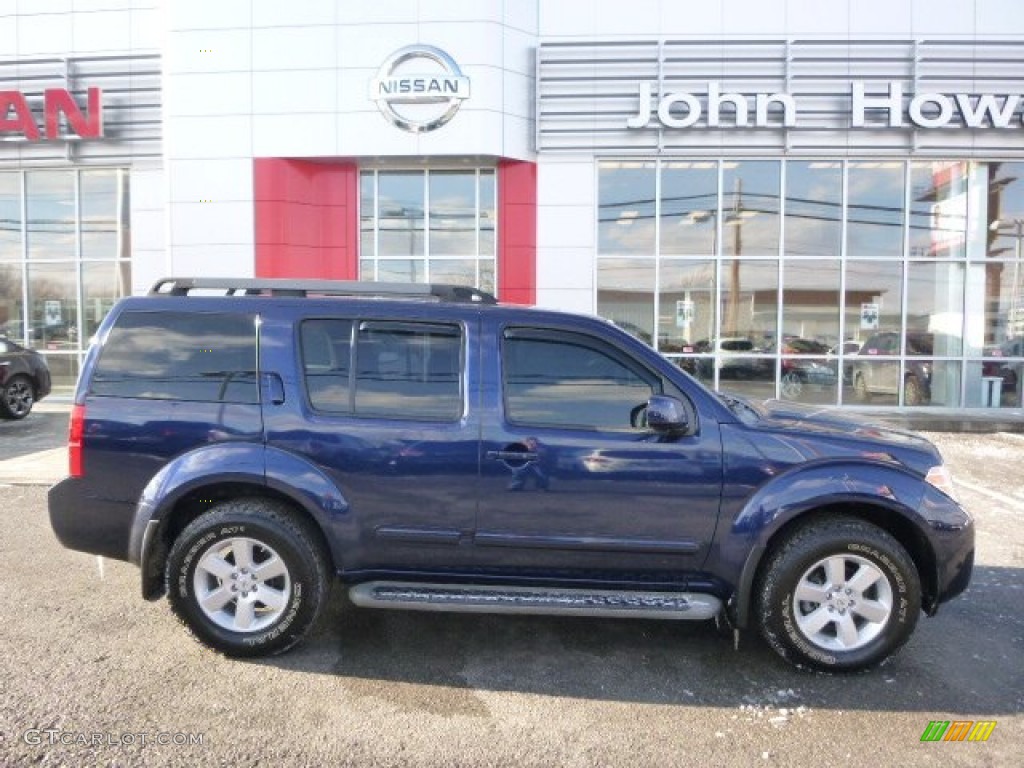 2009 Pathfinder SE 4x4 - Navy Blue / Graphite photo #2