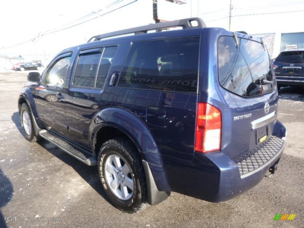 Navy Blue 2009 Nissan Pathfinder SE 4x4 Exterior Photo #101838000