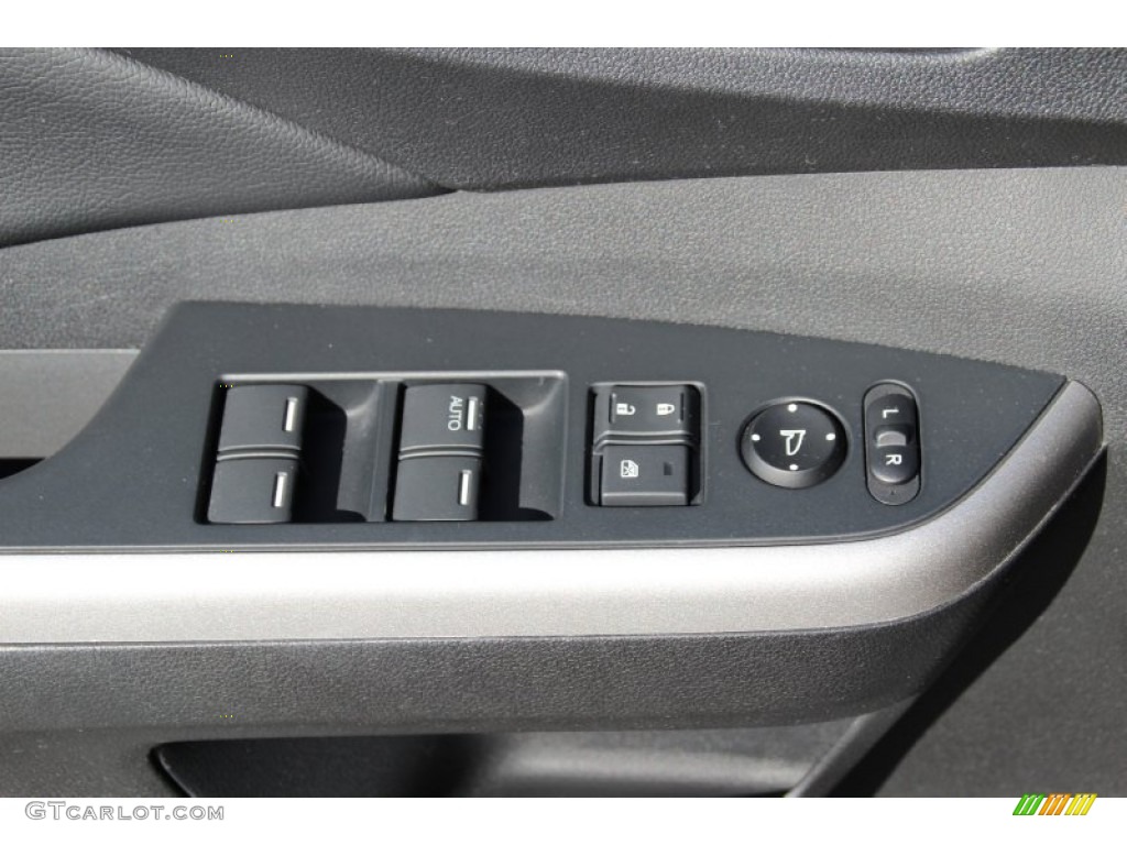 2012 CR-V EX-L 4WD - Crystal Black Pearl / Black photo #10