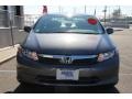 2012 Polished Metal Metallic Honda Civic HF Sedan  photo #2